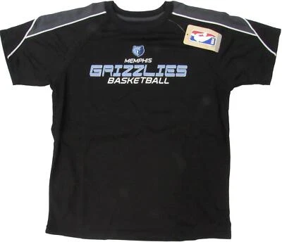 New Memphis Grizzlies YOUTH Size L Large 14/16 Majestic Shirt - Image 1 of 4