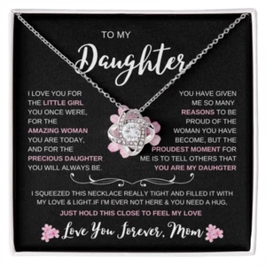 To My Daughter Necklace - Picture 1 of 3
