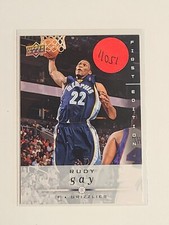 2008-09 Upper Deck First Edition Silver Grizzlies Basketball Card #92 Rudy Gay