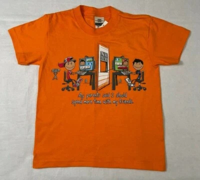 Boy's Route 66 Friend Time 休闲短袖 T 恤尺寸 4/5 - 6/7 — 第 1/2 张图片