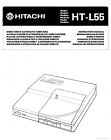 Bedienungsanleitung-Operating Instructions Pour Hitachi Ht-L55