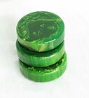Vintage GREEN Marbled Bakelite 1.25" Backgammon Game 3 Replacement PC