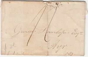 George III Entire Wrapper: Lenton to George Stanhope, Ayr, 7 May 1800
