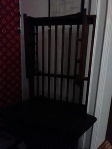 Vintage Folk Art Wood Shelf Art Deco Handmade Mid Century Modern Display  - Picture 1 of 12