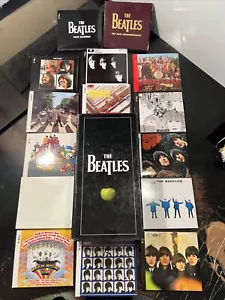 The Beatles: Box Set Limited Edition - 13 CDs/Mini Doc/Past Masters-1 CD Missing - Picture 1 of 24