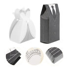  100 Pcs Paper Dress Candy Box Bride Bags for Wedding Party Favor
