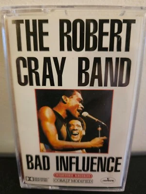 THE ROBERT CRAY BAND Bad Influence 1986 CASSETTE TAPE POP ROCK BLUES ROCK - Image 1 of 4
