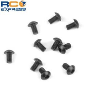 Tekno RC M3x5mm Button Head Screws black 10 pieces TKR1420 - Picture 1 of 1