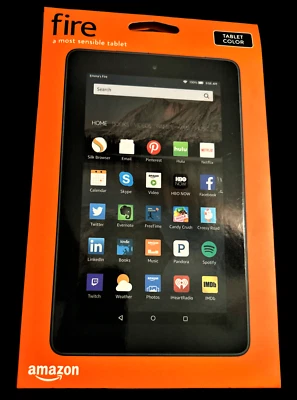 Amazon Fire (5th Generation) 7" Tablet, 8GB, Quad Core, WIFI, Expandable 128GB - Image 1 of 4