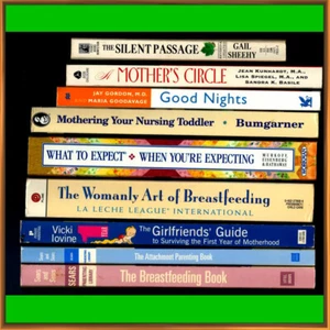 8 BOOKS for NEW MOMS parenting - Picture 1 of 1
