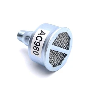 Conjunto de silenciador de motor de aire Gast AC980, puerto NPT de 1/4 pulgada, usado con 2AM/4AM/NL32/NL42 - Imagen 1 de 5