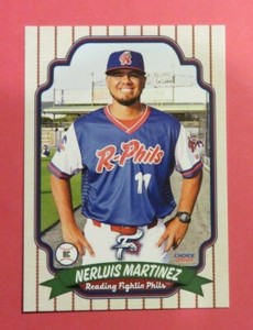 2021 Choice, Reading Fightin Phils, Assistant Coach- NERLUIS MARTINEZ -Venezuela