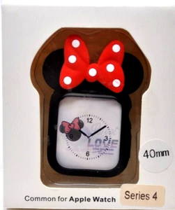 Minnie Mouse Ears Apple Watch Cover for Series 4 Size 40mm - Picture 1 of 1