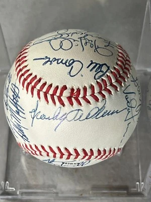 1980s Detroit Tigers Signed Baseball Alan Trammell / Sparky Anderson - Image 1 of 4