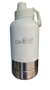 32oz Insulated Stainless Steel Water Bottle with Detachable Dishes, Leak-Proo... - Picture 1 of 3