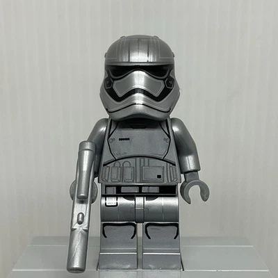 LEGO Star Wars Episodio 7 sw0684 Capitana Phasma Minifigura y Pistola 75103 Sin Capa Foto 1 de 2