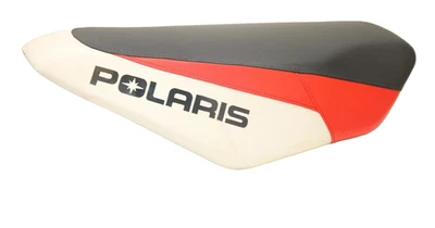 2012 Polaris 800 Rush Pro R Seat Assembly Black White Red - Image 1 of 4