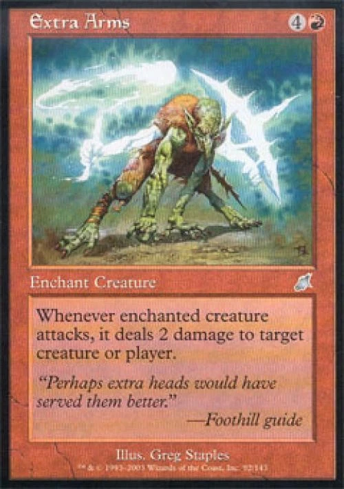 Extra Arms - Medium Play MTG Scourge - Image 1 of 1