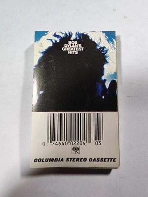 BOB DYLAN'S Greatest Hits Cassette Tape Columbia JCT 00220 VG+ CS20 - Image 1 of 2