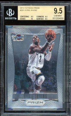 Kyrie Irving Rookie Card 2012-13 Panini Prizm #201 BGS 9.5 - Image 1 of 2