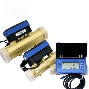 Ultrasonic Remote Transmission Flow Meter Water Meter Home Timing Quantitative - Picture 1 of 12