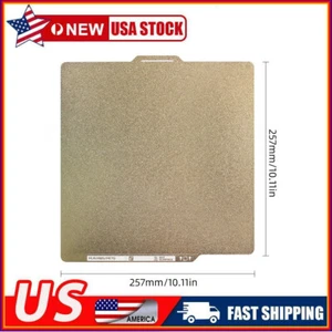 Double Texture PEI Spring Steel Build Plate For Bambu Lab X1/P1P/ P1S 3D Printer - Picture 1 of 9