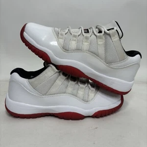Nike Air Jordan 11 Retro Low GS “Cherry/Red White” 528896-101 5.5Y/Women’s 7 - Picture 1 of 8