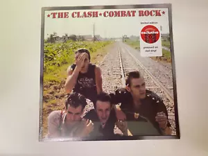 CLASH COMBAT ROCK LP RECORD RED VINYL NEW SEALED EPIC RECORDS ROCK THE CASBAH - Picture 1 of 2