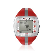 Polar FT7 Training Computer Watch - Red/Silver