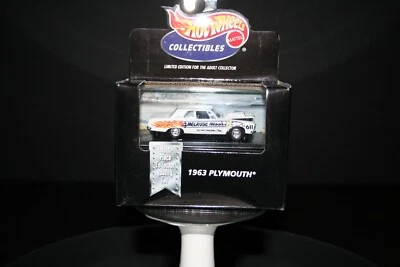 Hot Wheels 1998 #26804 Hot Wheels Collectibles - 1963 Plymouth - Melrose Missile - Image 1 of 4