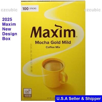 Mezcla de café suave instantáneo Maxim Mocha Gold 10 paquetes o 200 paquetes / 2 cajas vendedor de EE. UU. Foto 1 de 4