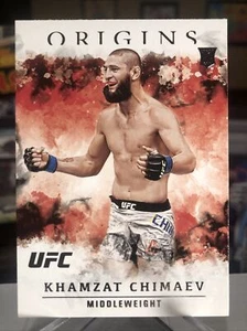 2021 Panini Origins UFC KHAMZAT CHIMAEV Silver Foil Rookie RC ⭐️ MINT GEM? - Picture 1 of 2