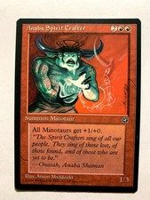 ANABA SPIRIT CRAFTER Magic The Gathering Homelands MTG HP RESERVED LIST