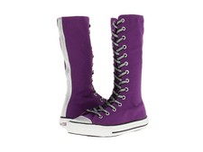 purple converse high tops kids