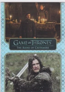 Game Of Thrones Complete Series Gold Parallel #29 The Rains Of Castamere 027/175 - Imagen 1 de 1