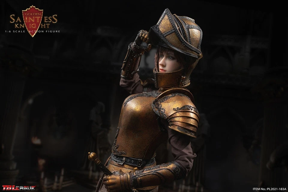 TBLeague Phicen 1/6 Female Saintess Knight Golden Action Figure PL2021-183A