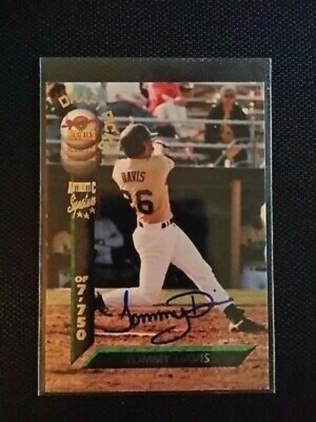 TOMMY DAVIS 1994 Signature Rookies DP Signatures #47 Auto ORIOLES /7750 - Image 1 of 1