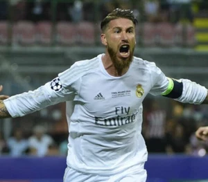 Jersey Real Madrid Final Champions League 2016 Sergio Ramos - 4 Atletico Größe M - Bild 1 von 10