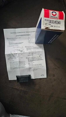 Módulo de control del motor Buick Electra Oldsmobile 98 Prom GM 16145340 1985 como nuevo de lote Foto 1 de 4