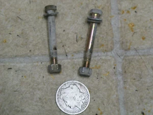 00 POLARIS MAGNUM 325 2X4 RIGHT REAR LUGGAGE CARRIER RACK MOUNTING BRACKET BOLTS - Picture 1 of 3