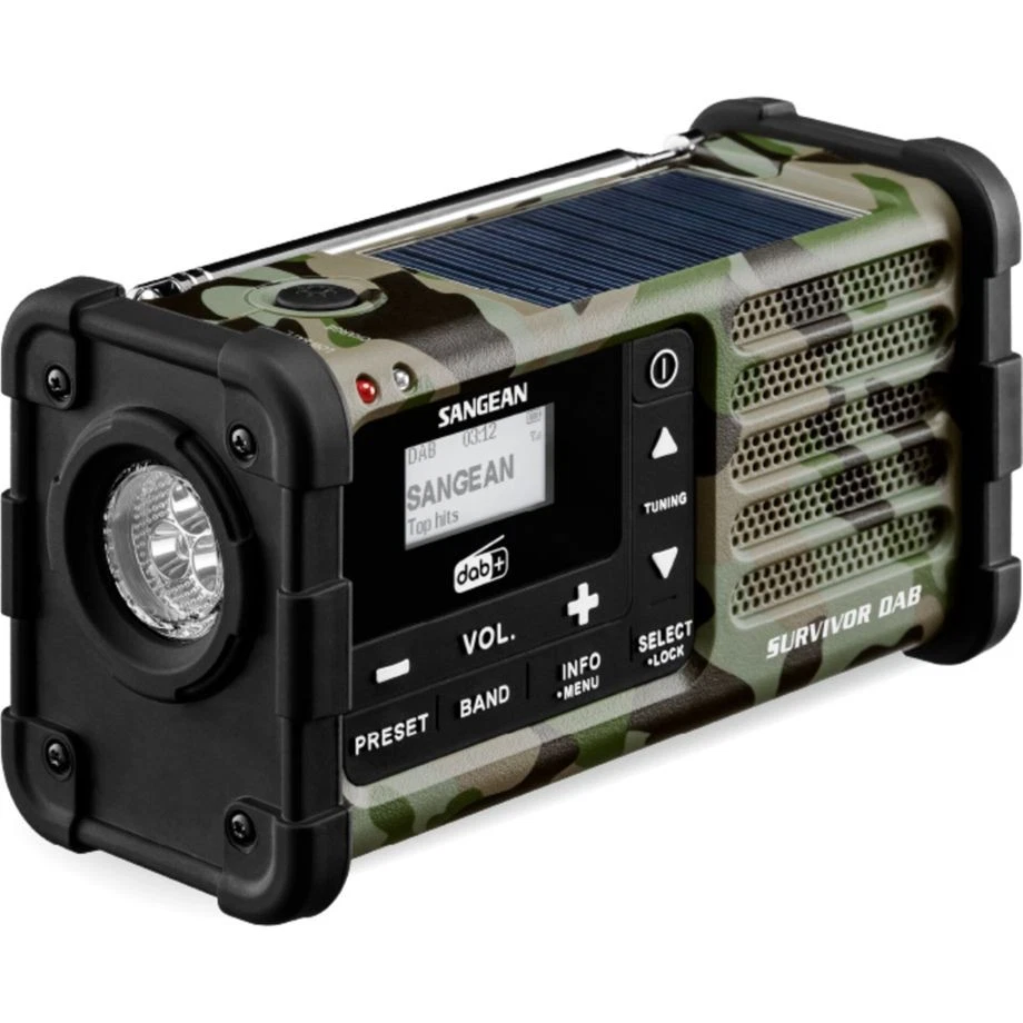 Sangean Electronics MMR-88 DAB+ camouflage MMR-88DAB+ - Imagem 1 de 1