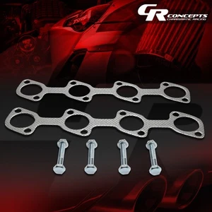 EXHAUST MANIFOLD HEADER GASKET COMPLETE SET FOR 96-04 FORD MUSTANG 4.6L V8 SOHC - Bild 1 von 6