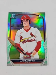 2023 Bowman Chrome Luis Rodriguez #BCP-130 Lunar Glow Refractor - Picture 1 of 2
