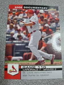 2008 Upper Deck Documentary - Adam Wainwright #1758 S80 - Picture 1 of 2