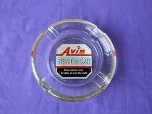Glass Ashtray Ceramic Avis, Insurance Advertisement, CIC, Vintage - Foto 1 di 36