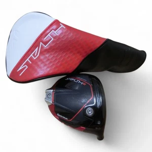 TaylorMade Stealth 2 9 / 9.0* Driver Head Only- RH w/cover - Picture 1 of 10