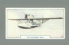 1938 GODFREY PHILLIPS AIRCRAFT  #53  THE DORNIER WAL  EX/MT+  SERIES 1