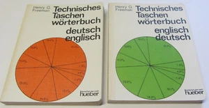 Freeman: 2 x Technisches Taschenwörterbuch deutsch-englisch/englisch-deutsch - Bild 1 von 1