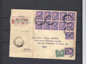 FRANCE-INDOCHINA-COVER-1948-GORGEUS MULTIPLE FRANKING-PHNOM PENH-AV-F-FOLDED- - Picture 1 of 2