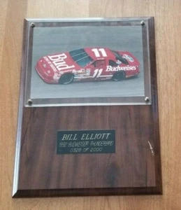 Bill Elliott - #11 - 1992 Budweiser Thunderbird - Photo Plaque - 328/2000 - Picture 1 of 8